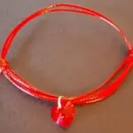 Crvena Boja Kristal SRCE Light SIAM 10mm