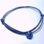Tamnoplava boja Kristal SRCE Sapphire AB 10mm